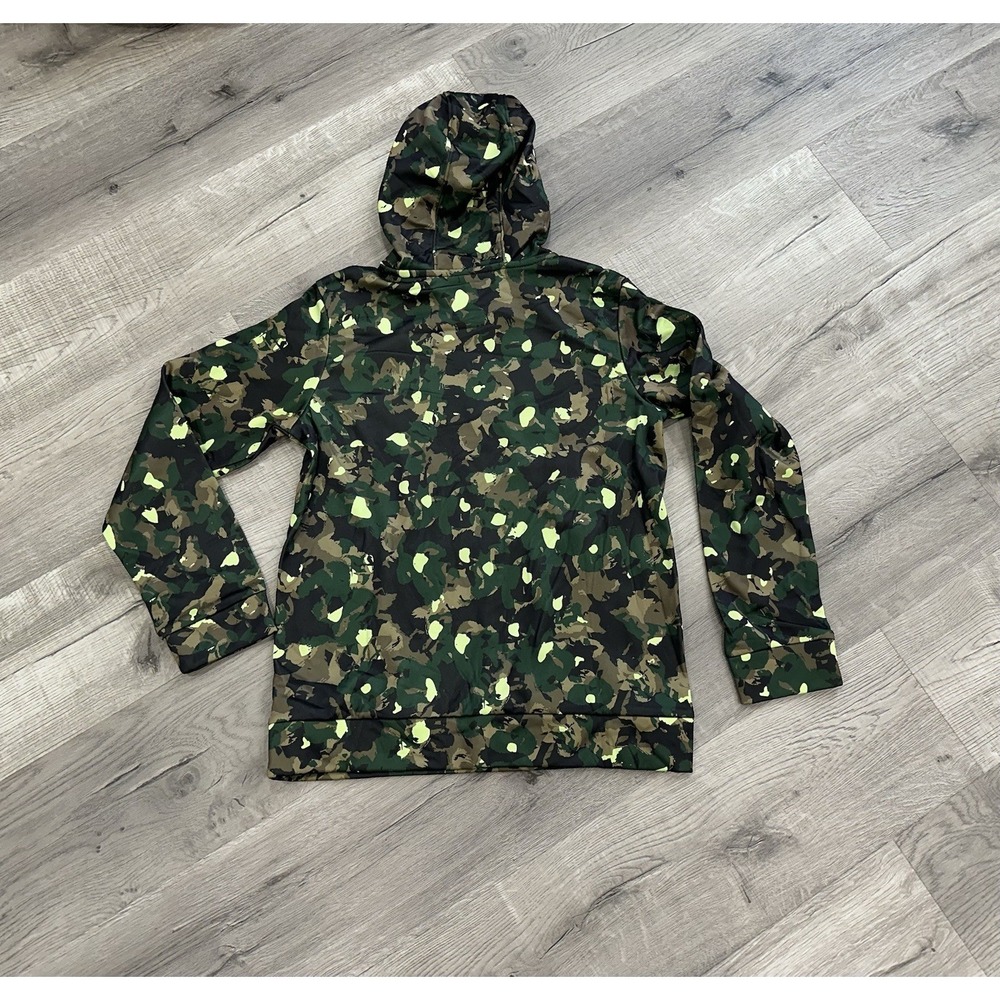 Under‎ Armour Boys Green Camo Lightweight Hoodie Size Large NWT - Picture 6 of 9